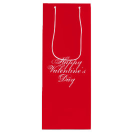 Glad Alla hjärtans dag, vit brev, röd gåva