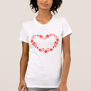 Glad Alla hjärtans dag, vit T-Shirt