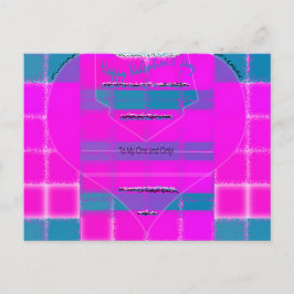 Glad Alla hjärtans dag Vykort