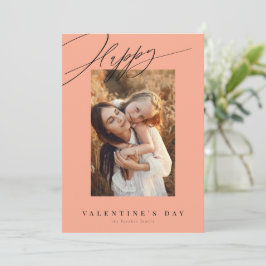 Glad Alla hjärtans dagskort Julkort