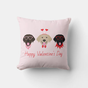 Glad Alla Hjärtans Labradors Hundar Kudde