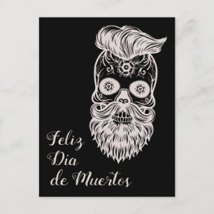 Glad Alla själars dag De dödas dag Vykort