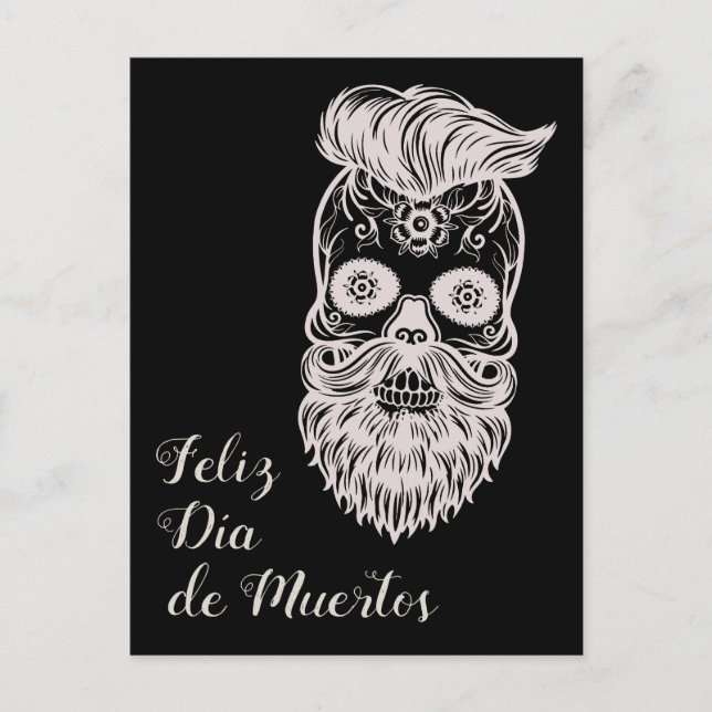 Glad Alla själars dag | De dödas dag Vykort (Framsida)