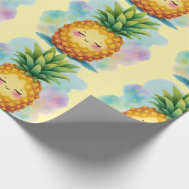 Glad Ananas Inpackningspapper Presentpapper