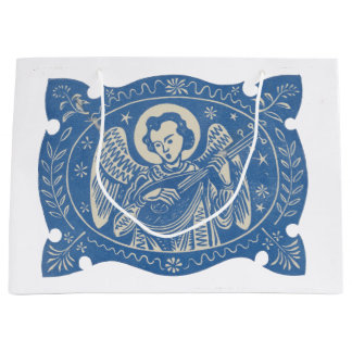 Glad ängel sjunger