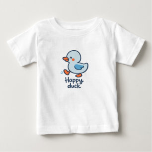 Glad Anka Barn Söt Skandinavisk Minimalistisk T Shirt
