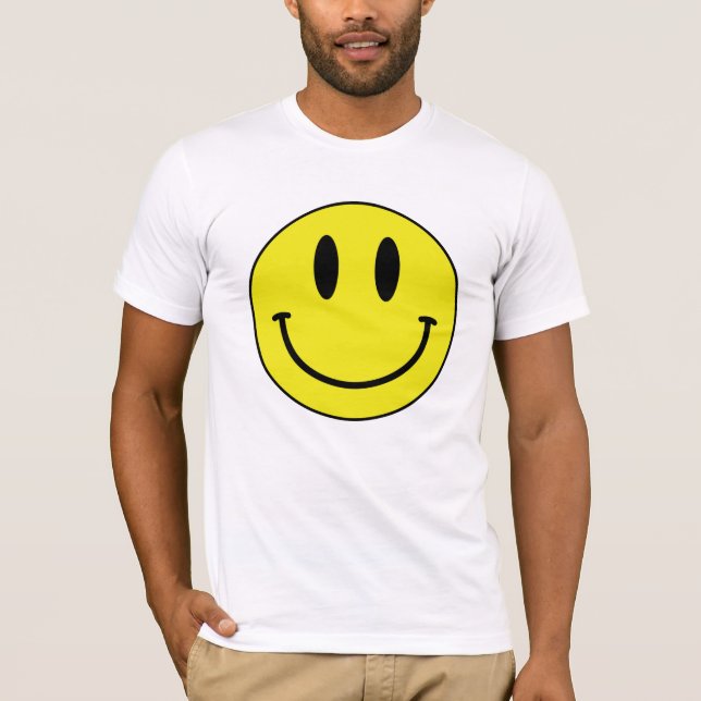 GLAD ANSIKTE T-SHIRT (Framsida)