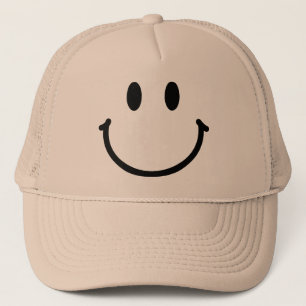 Glad Ansikts Hatt Keps