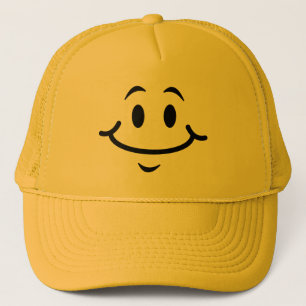 Glad Ansikts Hatt Keps