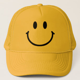 Glad Ansikts Hatt Truckerkeps