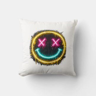 Glad Anskikts Neon Kudde