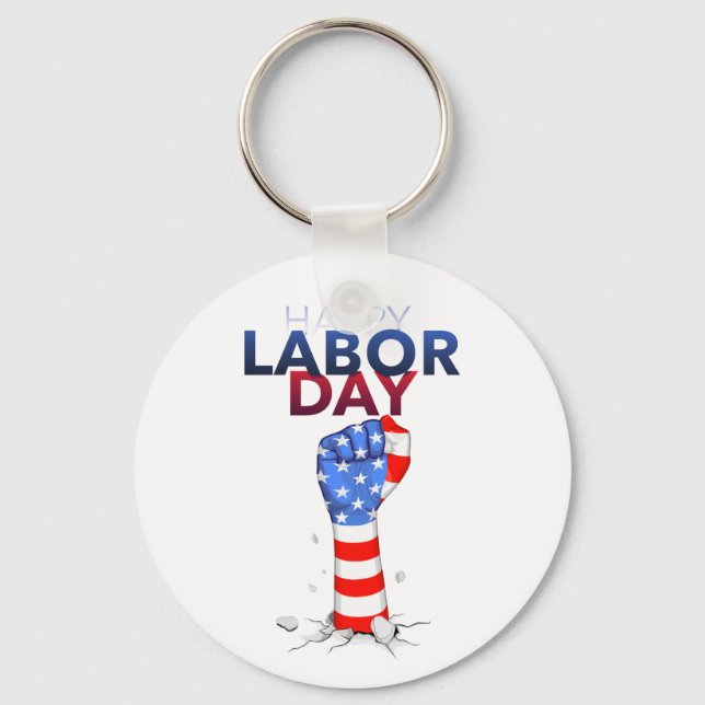 Glad arbetsdag  nyckelring (Framsida)