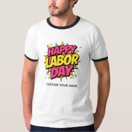 Glad arbetsdag t shirt