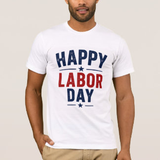 Glad arbetsdag T-shirt