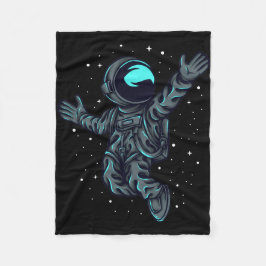 Glad astronaut fleecefilt