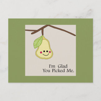 Glad att du plockade mig vykort