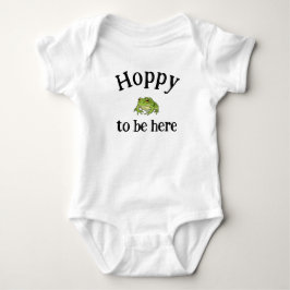 Glad att vara här barn t-shirt