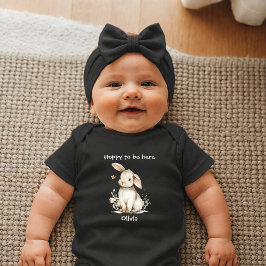 Glad att vara här Kanin Nyfödd T Shirt