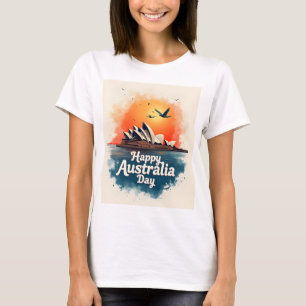 Glad Australien-dagen T Shirt