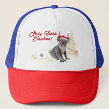 Glad australienskt jul koalabjörn