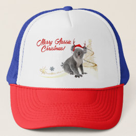 Glad australienskt jul koalabjörn keps