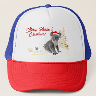 Glad australienskt jul koalabjörn keps