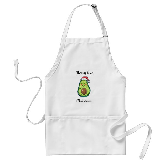 Glad Avo jul  Förkläde (Framsidan)