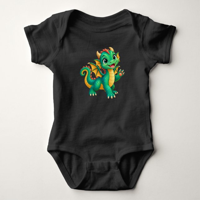 Glad babydrake t shirt (Framsida)
