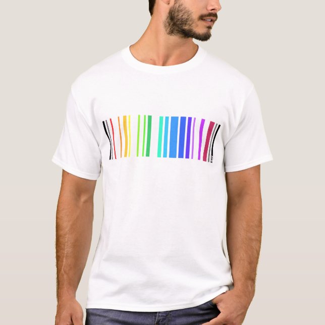 Glad Barcode Tee Shirt (Framsida)