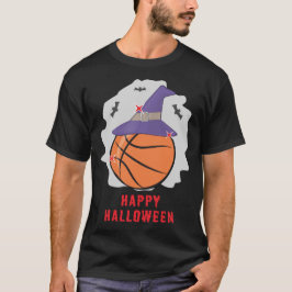 Glad basketboll Halloween - Rolig T Shirt