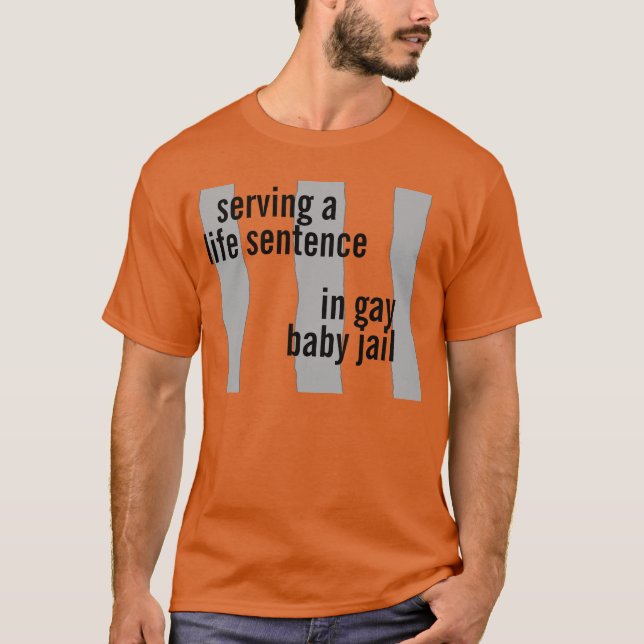 glad bebisarrest t-shirt (Framsida)