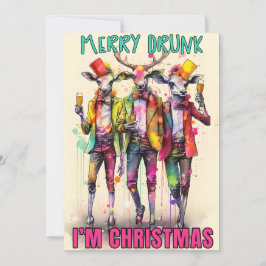 Glad Berusad Julkort