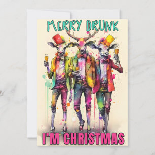 Glad Berusad Julkort
