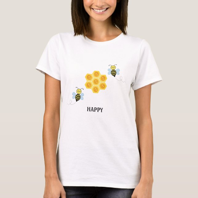 Glad Bina och Bikake T-Shirt (Framsida)