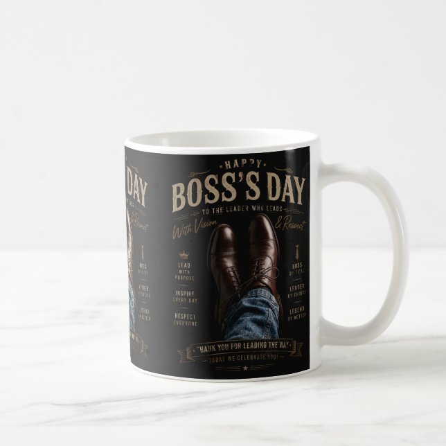 Glad Bossdag Kaffemugg (Höger)