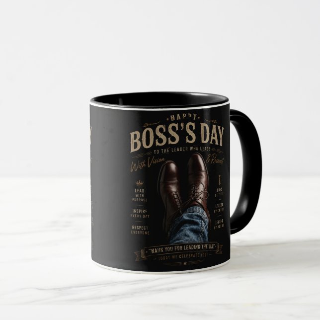 Glad Bossdag Mugg (Framsida höger)