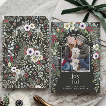 Glad botanisk jul Personlig arkivfotografi