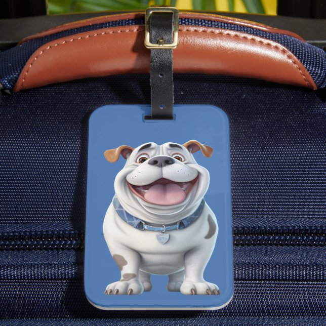 Glad Bulldog Bagagebricka (Framsida Insitu 2)