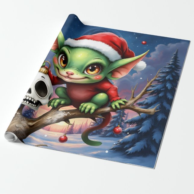 Glad Busstreck – Den Lille Julmisstäningen. Presentpapper (Utrullad)