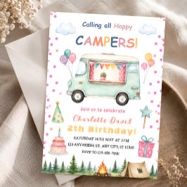 Glad Campare 2-årsdag Inbjudningar