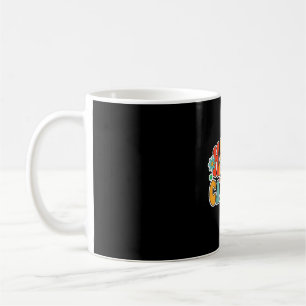 Glad campare rö marshmallow rolig vandring camping kaffemugg