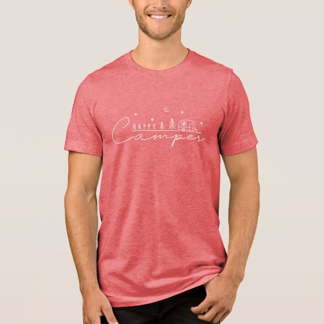 Glad Campare Siluett T Shirt (Framsida)
