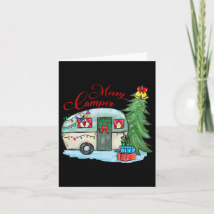 Glad Camper Jul Tomte Camper Camping Lastbil Kort