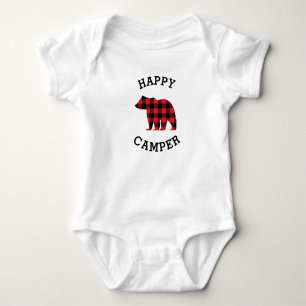 Glad Campist Björn Siluett Baby Bodysuit T Shirt