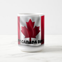 Glad Canada-dagen-mugg Kaffemugg
