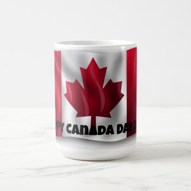 Glad Canada-dagen-mugg Kaffemugg (Center)