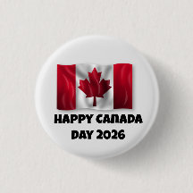 Glad Canada Day 1 tums rund knapp