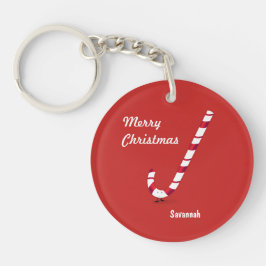 Glad candy cane | Keychain