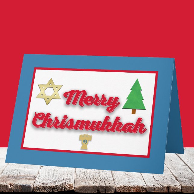 Glad Chanukkah Julkort Helgkort (Skapare uppladdad)