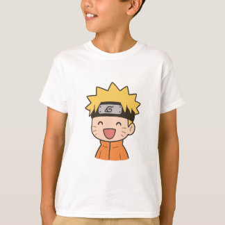 Glad Chibi Ninja Barn T-Shirt - Söt Anime Stil